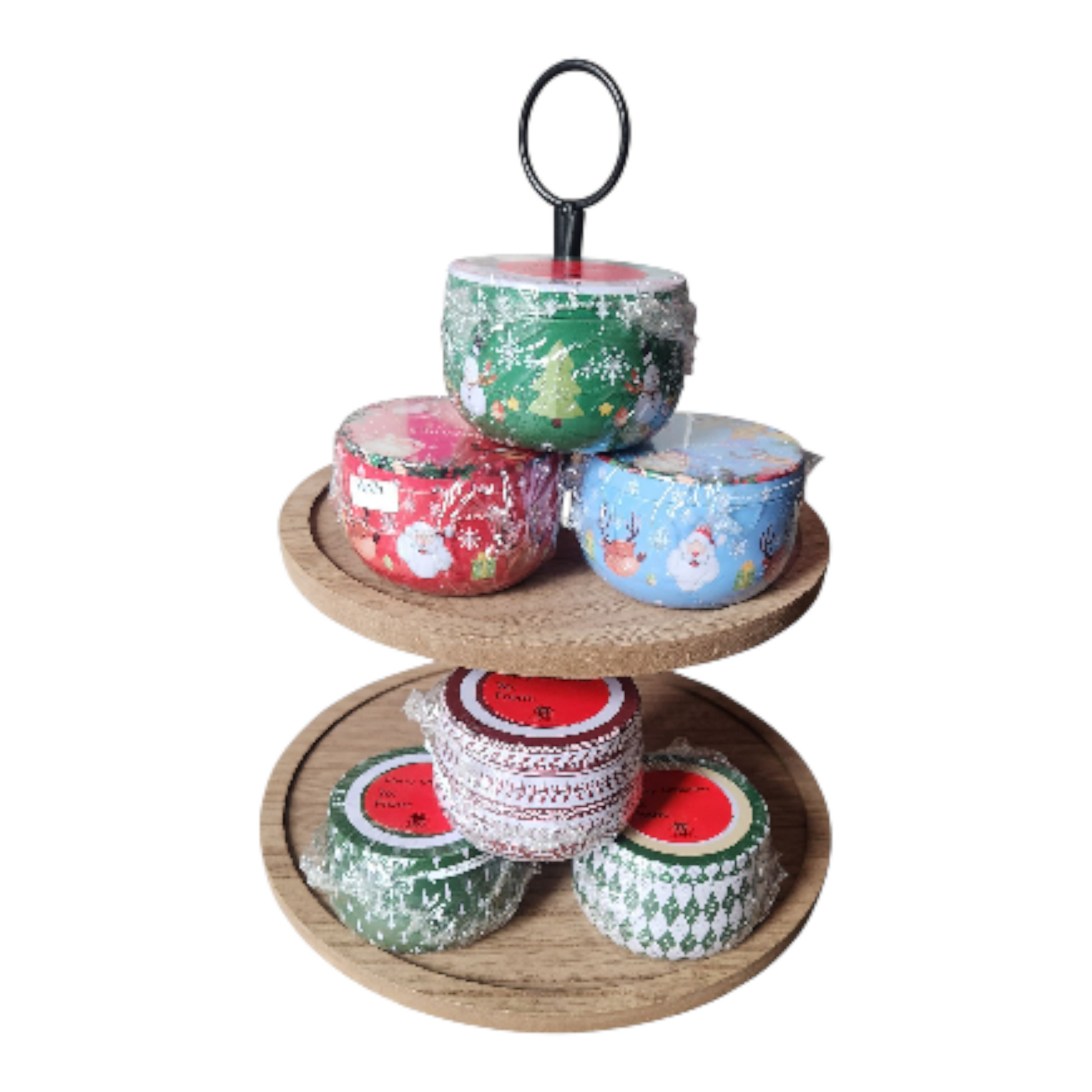 Christmas Money Filled  Candles