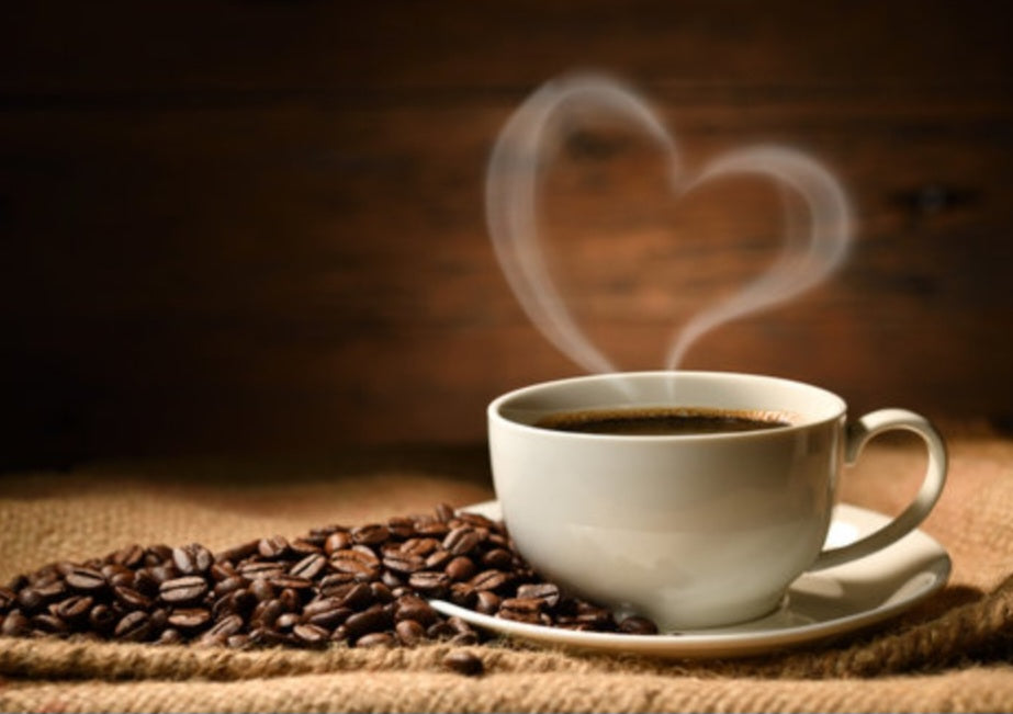 Coffee love candle