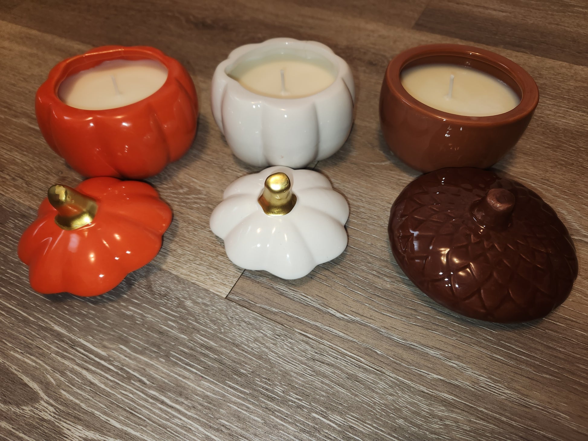 Pumpkin Spice Orange Jar Candle