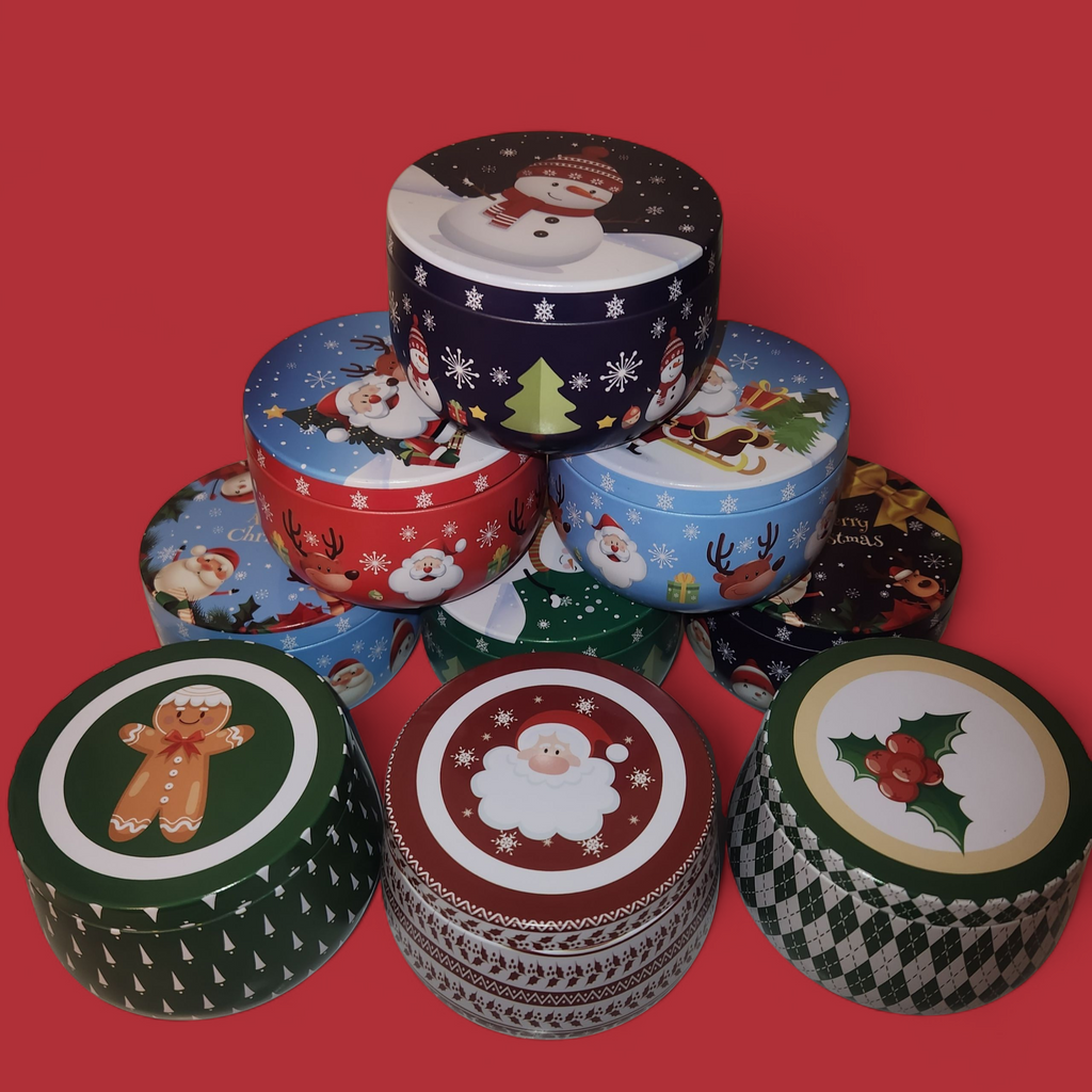 Christmas Money Filled  Candles